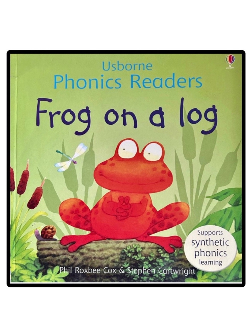 BUNDLE & SAVE 🐸Usborne Phonics Readers: Frog on a Log Softcover Book